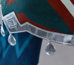 NEATMOA Genshin Impact Liyue Lanyan Cosplay Costume Deluxe Full Set Unisex Outfit for School Festivals Halloween Parties and Photography