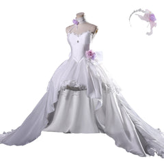 NEATMOA Date A Live Kurumi Tokisaki Wedding Dress Cosplay Costume Anime Bridal Cosplay Outfit