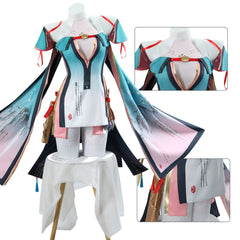 NEATMOA 鳴潮 折枝 Cosplay 服裝 角色還原全套裝 適合動漫展 萬聖節 學園祭 舞台活動
