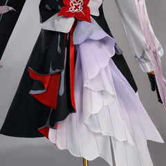 NEATMOA Evernight Honkai Star Rail cosplay costume close-up detail view