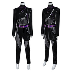 NEATMOA Rumi Inspired Kpop Demon Hunter Cosplay Bodysuit Jumpsuit Halloween Outfit for Women