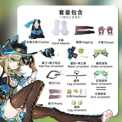 NEATMOA 原神 稲妻 コスプレ 綺良々 豪華版 フルセット 衣装 学園祭 文化祭 撮影 ハロウィン パーティー コスチューム 男女兼用