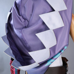 NEATMOA Jinx Cosplay Costume from Arcane League of Legends - Final Episode Look, Featuring Wild and Chaotic Style
