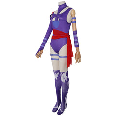 NEATMOA Marvel Rivals Psylocke Cosplay Costume Full Set for Photography Halloween Comic Con Party Event
