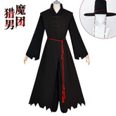 NEATMOA SajaBoys Jinu Riku Hwan Leo Saja Inspired Cosplay Demon Hunter for Men Idol Style Stage Costume Set for Halloween Events