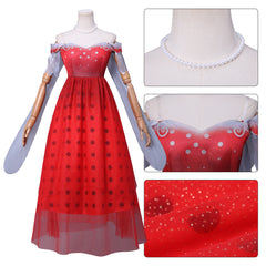Miraculous Ladybug cosplay full dress costume close-up detail view