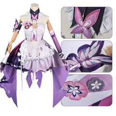 NEATMOA Honkai Star Rail Castorice Cosplay Costume Full Set for Role Play Performances and Halloween Parties