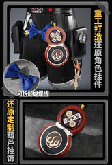 NEATMOA Ju Fufu Zenless Zone Zero cosplay costume close-up detail view