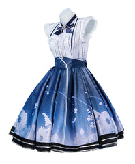 NEATMOA Astral Swan Cosplay Costume Fantasy Elegant Dress for Infinity Nikki Theme Party Comic Con Halloween