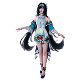 NEATMOA Genshin Impact Liyue Lanyan Cosplay Costume Deluxe Full Set Unisex Outfit for School Festivals Halloween Parties and Photography