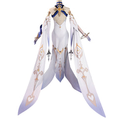 NEATMOA Istaroth Cosplay Costume Genshin Impact Ruler of Time Full Outfit for Anime Fans Asian Size XS-XXL.