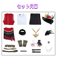 NEATMOA Identity V Cosplay アイデンティティV 探査員 ゲティヤの遺産 コスプレ 衣装 大人用 アクセサリー付き ウィッグ 靴追加可 ゲームイベント 学園祭 舞台公演 漫画展 ハロウィン クリスマス プレゼント用