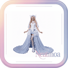 NEATMOA HMS Cheshire Cosplay Wedding Dress – Azur Lane Inspired