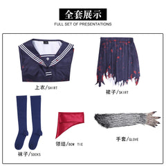 NEATMOA Shimizu Hinako Cosplay JK School Uniform Outfit Anime Costume Set