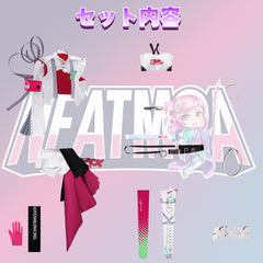 NEATMOA 初音ミク レーシングスーツ コスプレ 衣装 舞台装 演出服 制服風 ハロウィン クリスマス 撮影用 仮装 イベント 学園祭 cosplay コスチューム