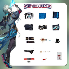 NEATMOA Honkai Star Rail Anaxagoras Cosplay Costume School Style for Halloween and Anime Events