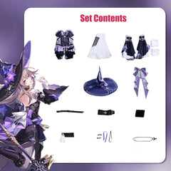 NEATMOA The Herta Cosplay Costume | Honkai Star Rail Full Outfit for Conventions & Halloween