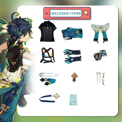 NEATMOA 原神 Natlan コスプレ キィニチ 豪華版 フルセット 衣装 学園祭 文化祭 撮影 ハロウィン パーティー コスチューム 男女兼用