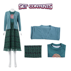 NEATMOA A Minecraft Movie Natalie Cosplay Costume Full Set for Role Play Performances and Halloween Parties