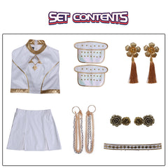 NEATMOA zoey Cosplay Costume Outfit Korean Style Demon Hunter Uniform for Women Halloween Comic Con Party