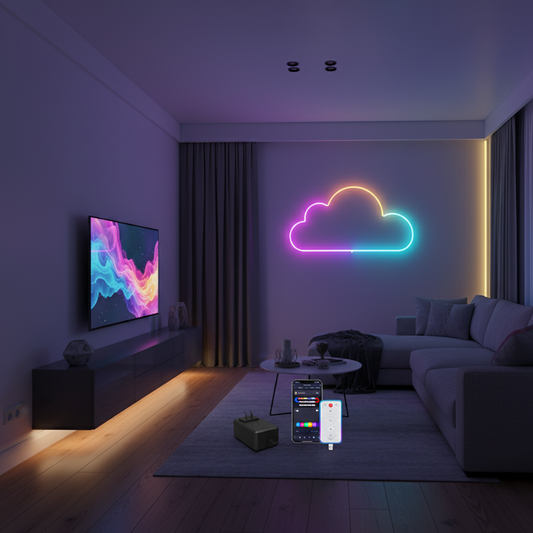 Transform Your Space with the NEATMOA RGB-IC LED Neon Strip