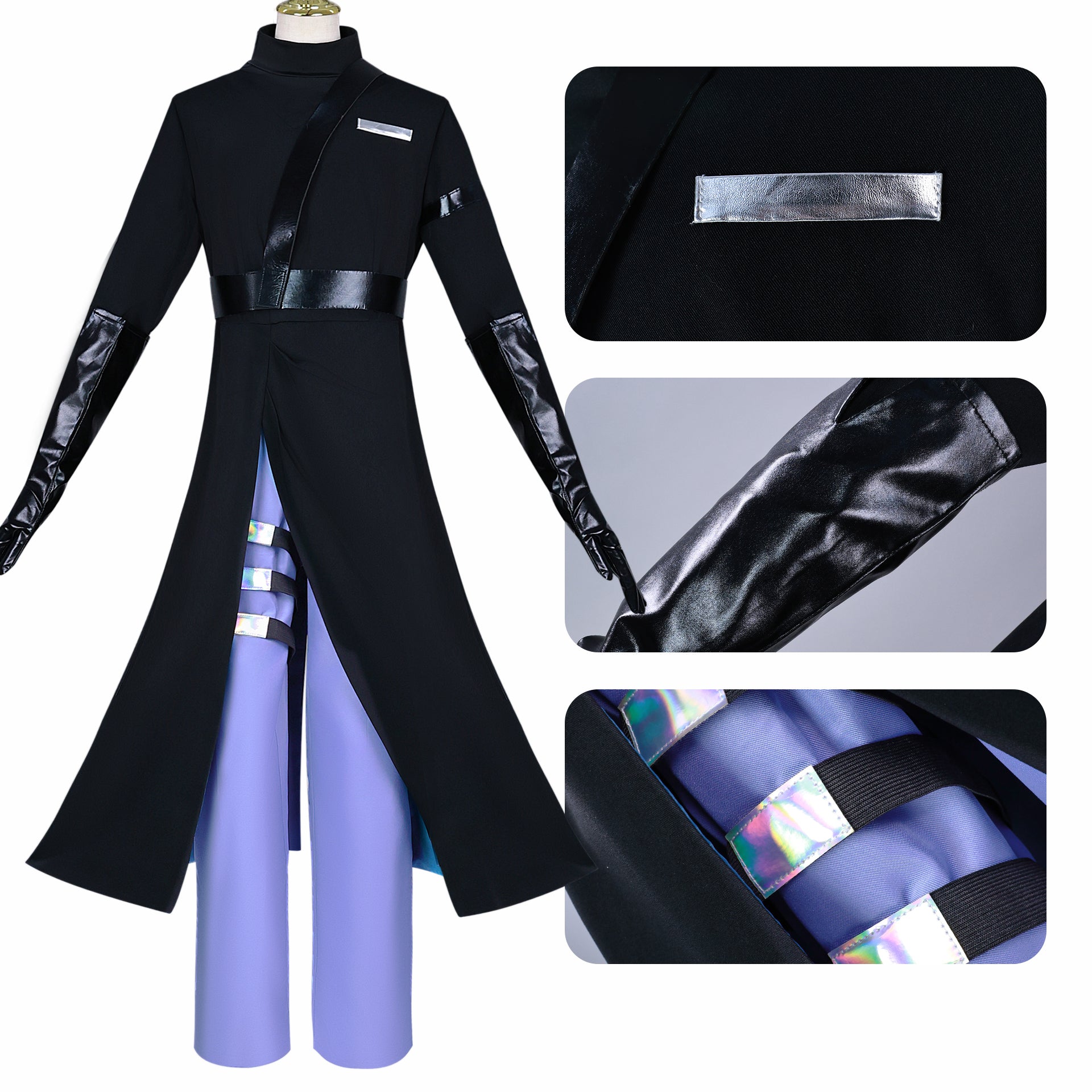 NEATMOA Ivan ALIEN STAGE Cosplay Costume Performance Outfit Roleplay Dress for Halloween Comic Con Anime Conventions