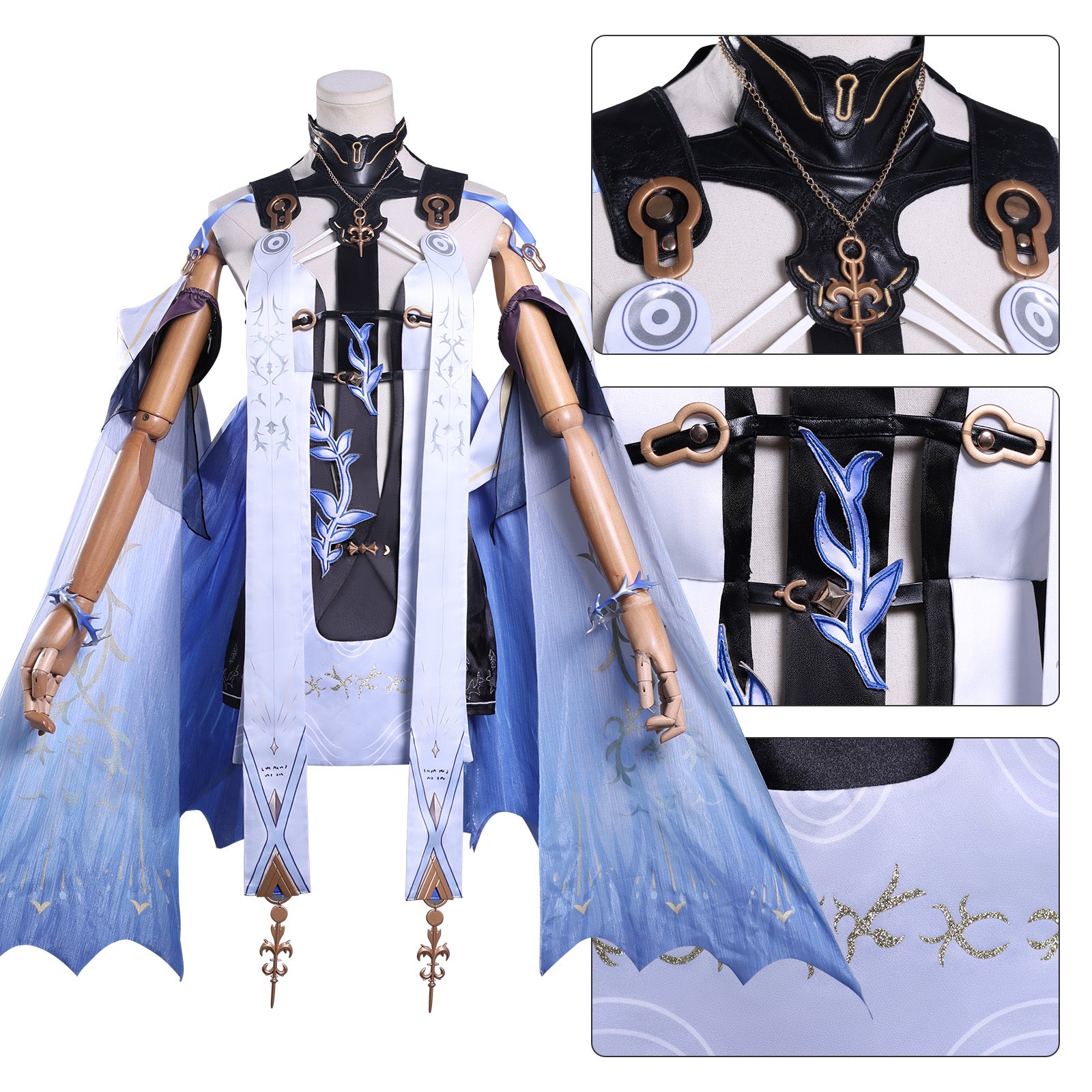 NEATMOA Cartethyia Cosplay Wuthering Waves Outfit for Role Playing Performance and Halloween Party Asian Size XS–XXL