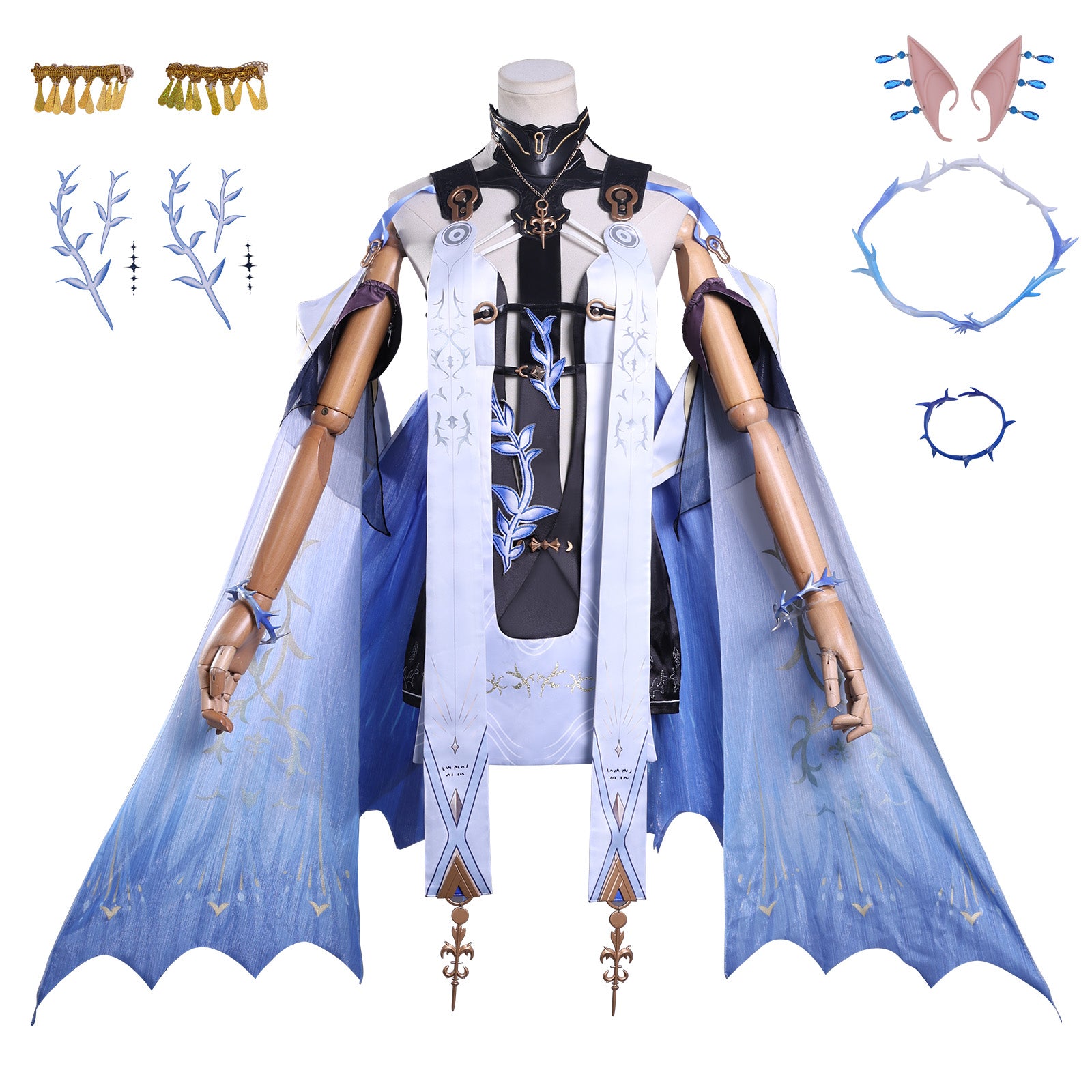NEATMOA Cartethyia Cosplay Wuthering Waves Outfit for Role Playing Performance and Halloween Party Asian Size XS–XXL