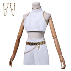 NEATMOA Rumi Cosplay Costume Outfit Korean Style Demon Hunter Uniform for Women Halloween Comic Con Party