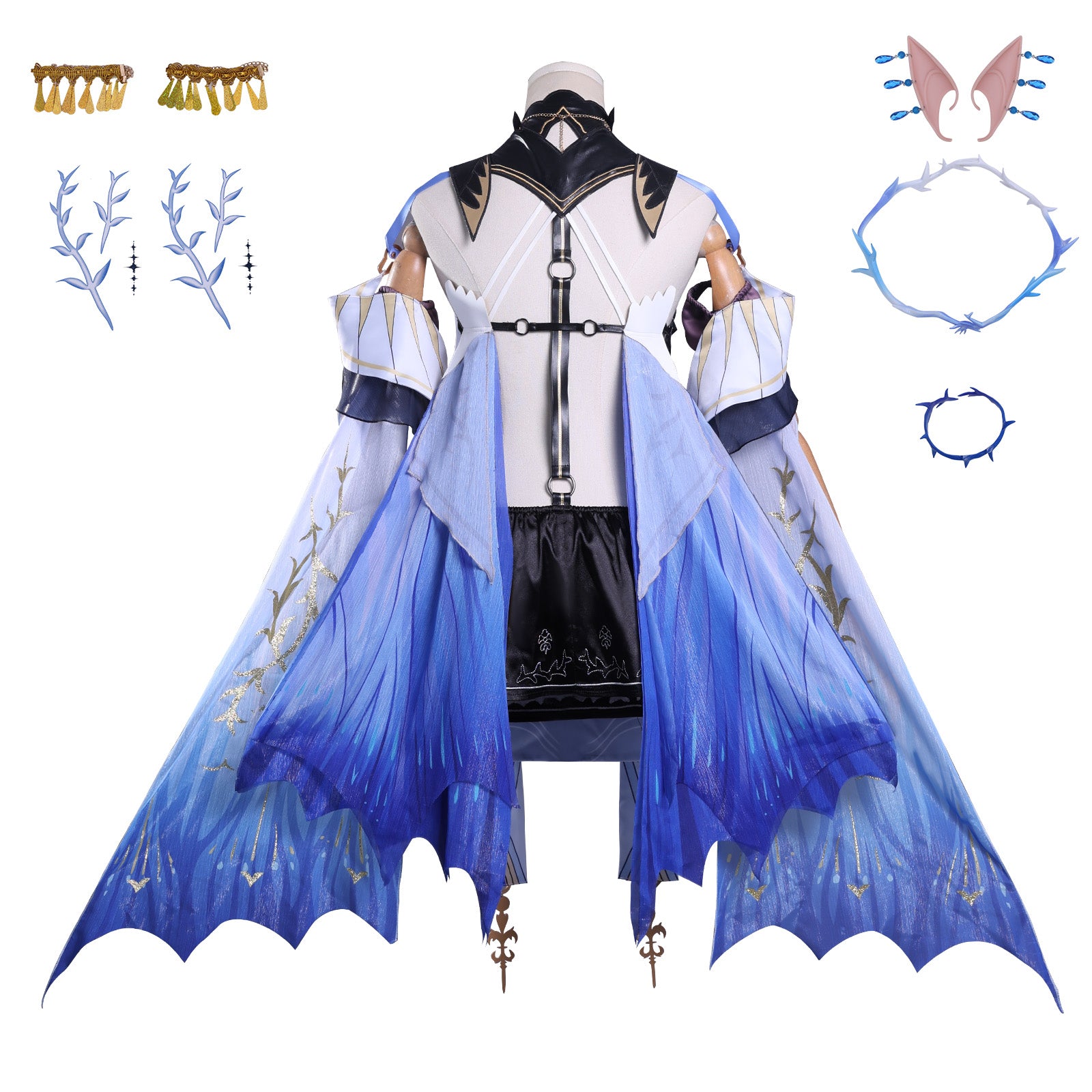 NEATMOA Cartethyia Cosplay Wuthering Waves Outfit for Role Playing Performance and Halloween Party Asian Size XS–XXL