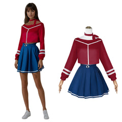 NEATMOA MiSide Mita Cosplay Costume Anime Outfit for Halloween, Comic Con, and Cosplay Parties