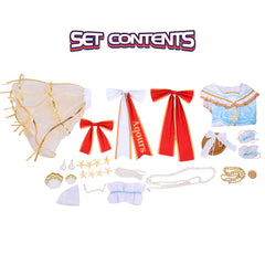 NEATMOA Kurosawa Dia Cosplay Costume — LoveLive! Sunshine!! Full Outfit, Asian Sizes, Perfect for Anime Events