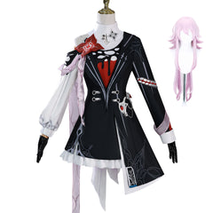 NEATMOA Evernight Cosplay Costume – Honkai Star Rail Long Night Dress for Halloween & Stage Events (Asian Sizes)