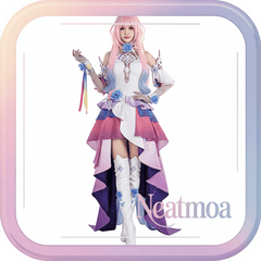 NEATMOA Cyrene Cosplay Costume – Honkai: Star Rail Asian Sizes