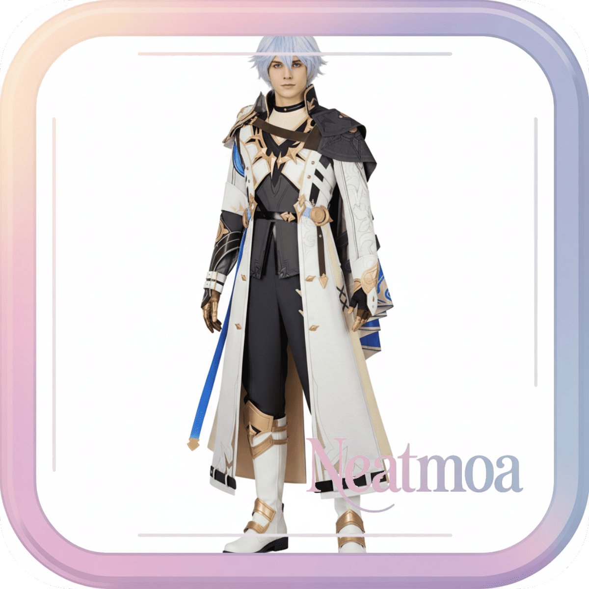 NEATMOA Honkai Star Rail Phainon Cosplay Outfit – Full Uniform for Role-Playing & Halloween (Asian Sizes)