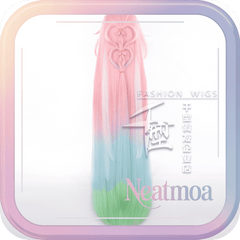 NEATMOA Cyrene Cosplay Wig Heat-Resistant Synthetic Hair