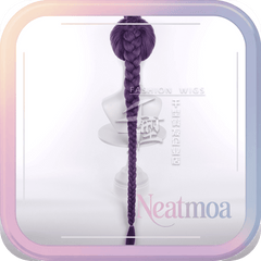 NEATMOA Rumi K-pop Demon Hunter Cosplay Wig Heat-Resistant Synthetic Hair