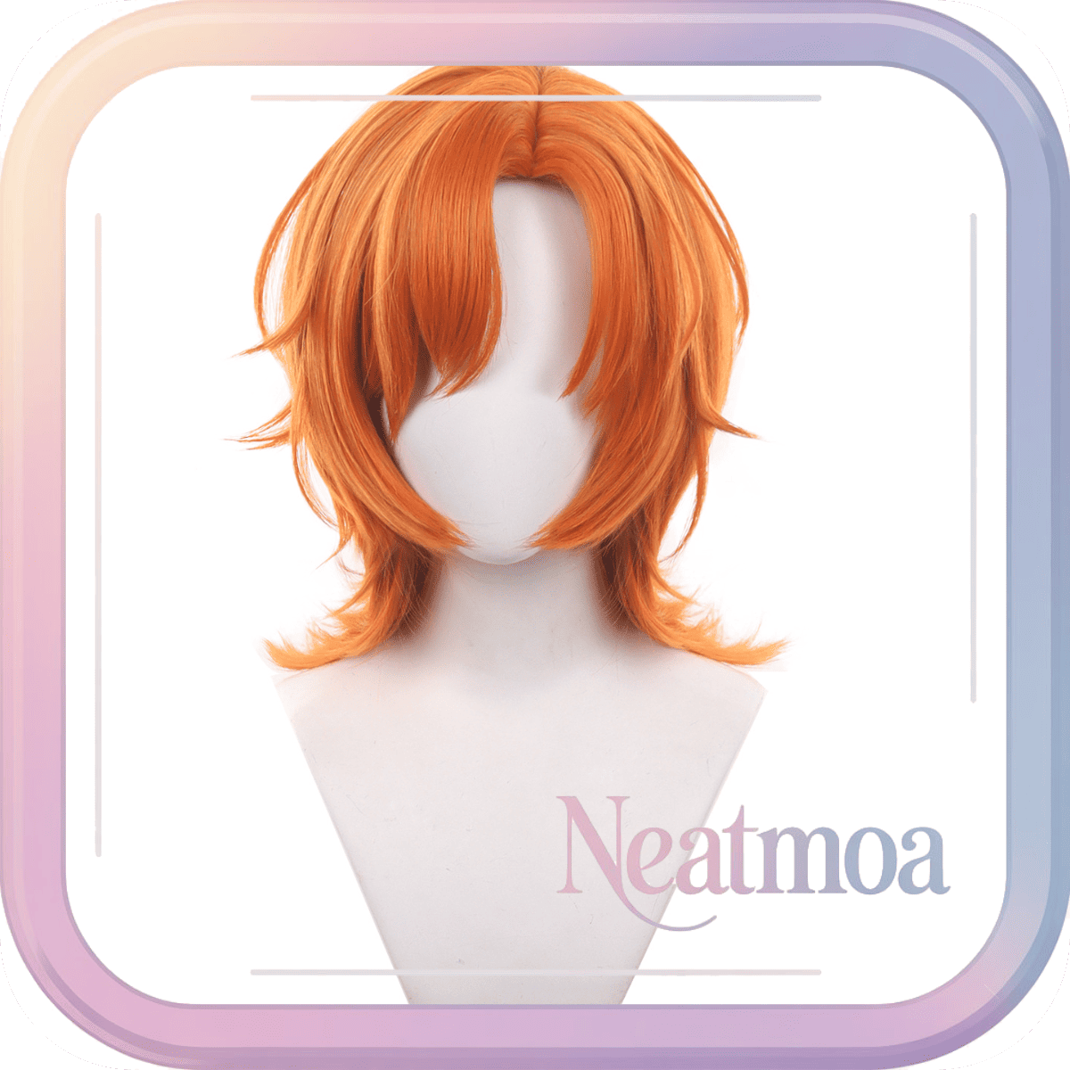 NEATMOA Nick Wilde Zootopia 2 Cosplay Wig Heat-Resistant Synthetic Fiber