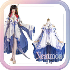 NEATMOA Columbina Cosplay Costume Genshin Impact Full Outfit for Anime Fans Asian Size S–XXL