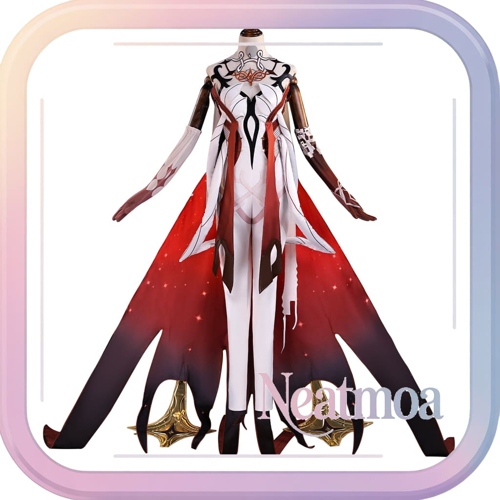 NEATMOA  Ruler of Space Asmoday Cosplay Costume – Genshin Impact Asian Size Full Set for Anime Events & Photoshoots