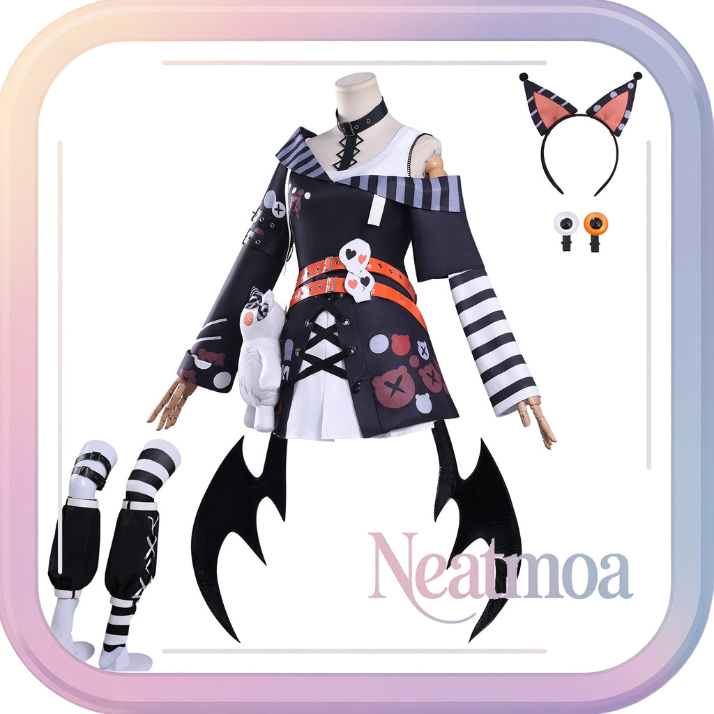 NEATMOA 沢渡ココ コスプレ 魔法少女ノ魔女裁判 コスチューム フルセット 衣装.