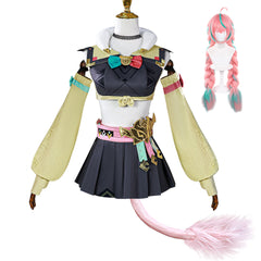 NEATMOA 原神 ナタ コスプレ  ヴァレサ 豪華版 フルセット 衣装 学園祭 文化祭 撮影 ハロウィン パーティー コスチューム 男女兼用