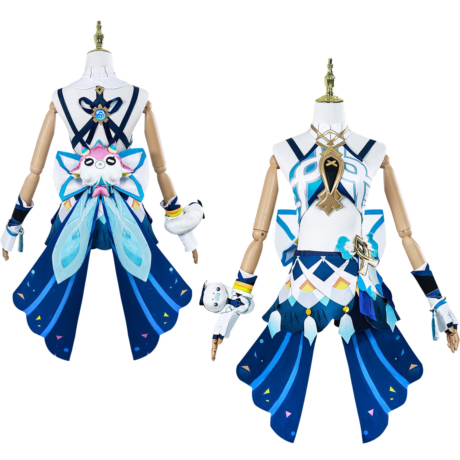 NEATMOA High Quality Natlan Cosplay Costume Mualani Handcrafted Replica Perfect for Conventions and Halloween