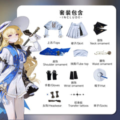NEATMOA 鳴潮 菲比 Cosplay服裝 高還原手工套裝 萬聖節 派對表演 攝影用角色扮演服