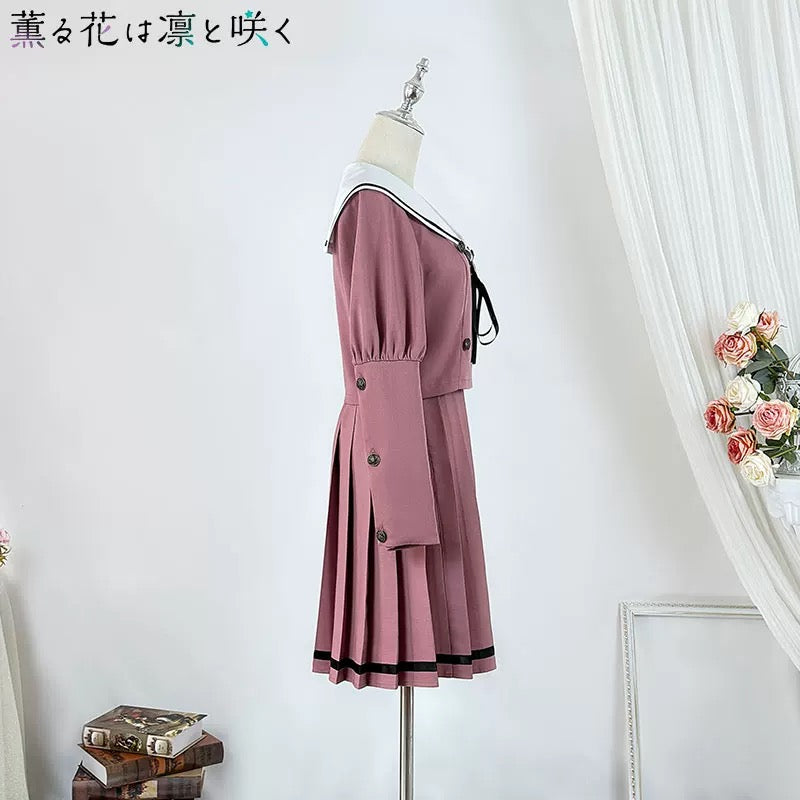 NEATMOA 薫る花は凛と咲く 和栗薫子 保科昴 制服風 コスプレ衣装 撮影会 学園祭 イベント アニメ仮装 春夏服 男女兼用
