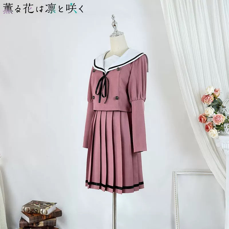 NEATMOA 薫る花は凛と咲く 和栗薫子 保科昴 制服風 コスプレ衣装 撮影会 学園祭 イベント アニメ仮装 春夏服 男女兼用