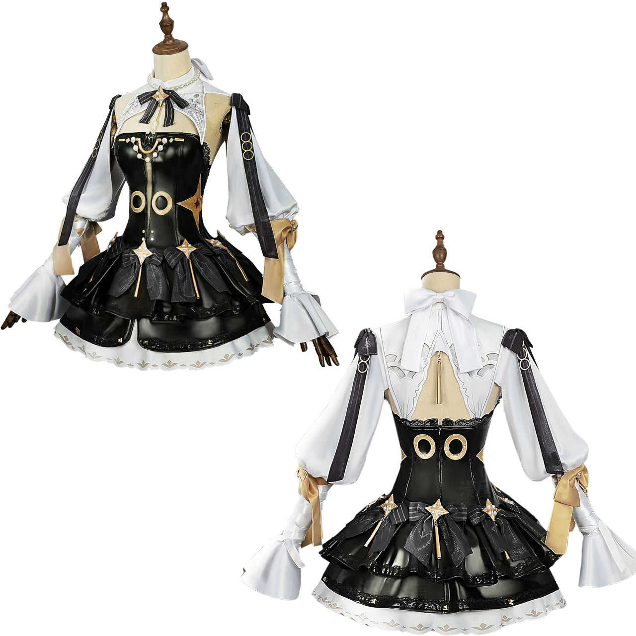 NEATMOA 絕區零 角色耀嘉音·水晶燈下 Cosplay 服裝 - 適合萬聖節、拍照、學校節日慶典