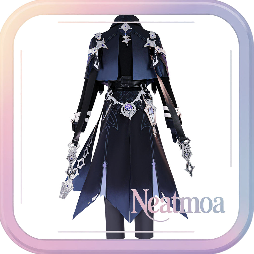 NEATMOA Flins Cosplay Costume Back View Detailed Look

