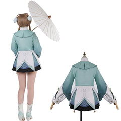 NEATMOA Yaoyao Silken Bamboo in Rain Cosplay Costume – Anime Game Character Outfit