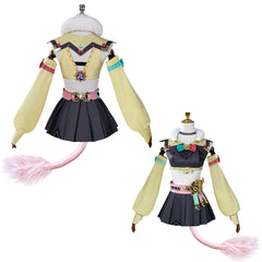 NEATMOA 原神 ナタ コスプレ  ヴァレサ 豪華版 フルセット 衣装 学園祭 文化祭 撮影 ハロウィン パーティー コスチューム 男女兼用